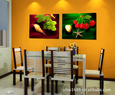 義烏易卜工藝品廠 高檔無框畫免費加盟，優質水果裝飾畫助力零售新篇章